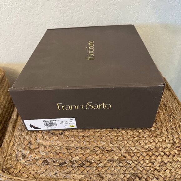Franco Sarto Adeja Brown Suede Pumps - Size 11M - NEW in Box! - Picture 6 of 6